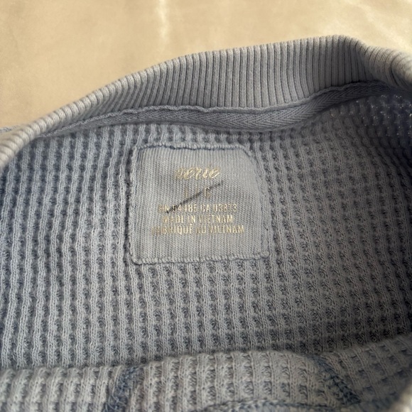 Aerie Waffle Knit Crewneck - Picture 2 of 2